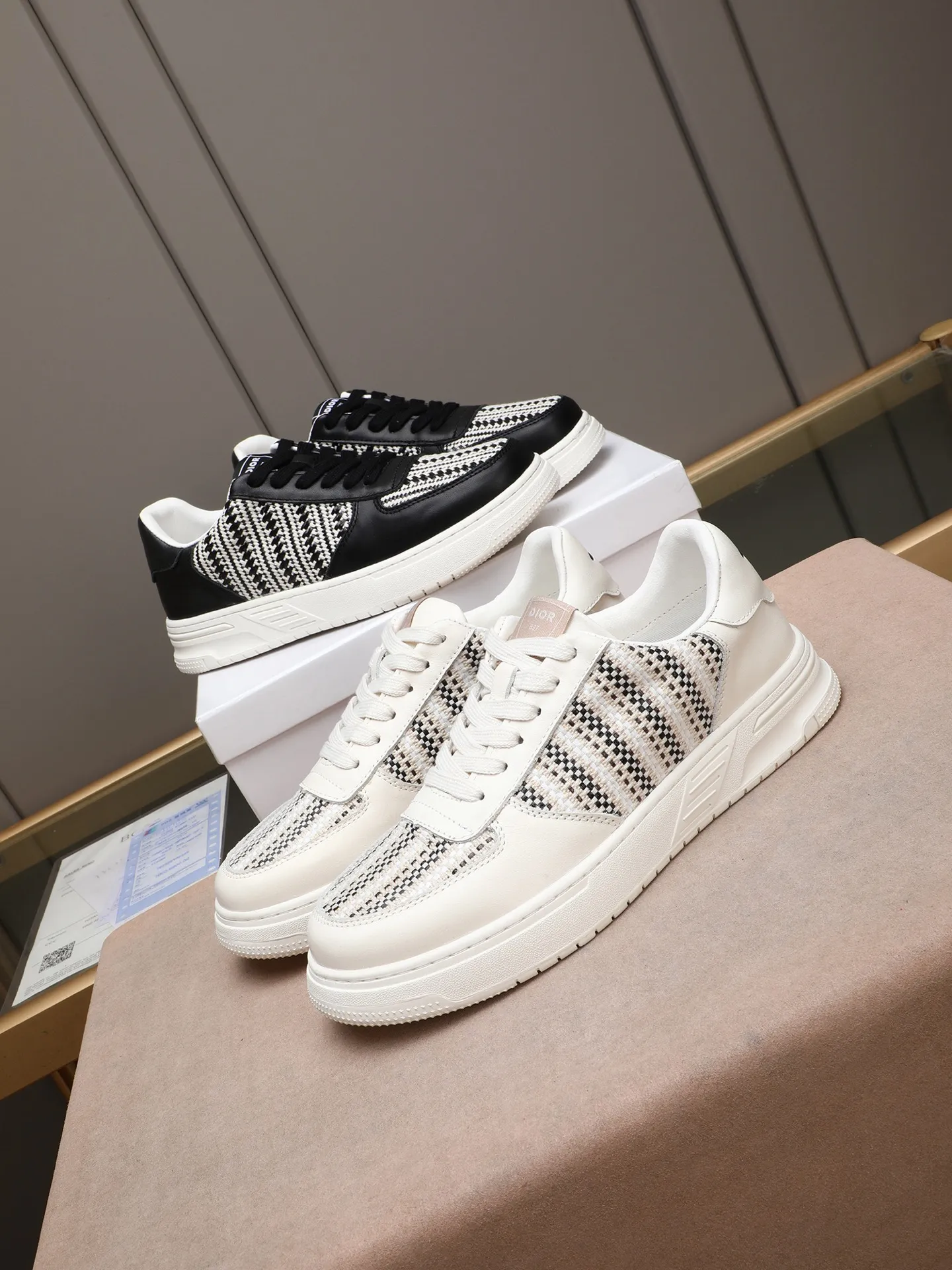 Men's men's shoes💰420 [Dior] small cloth shoes, waterproof fabric imported from Italy➕breathable sheepskin lining! Ultra-light and wear-resistant outsole. Super comfortable size: 38-44